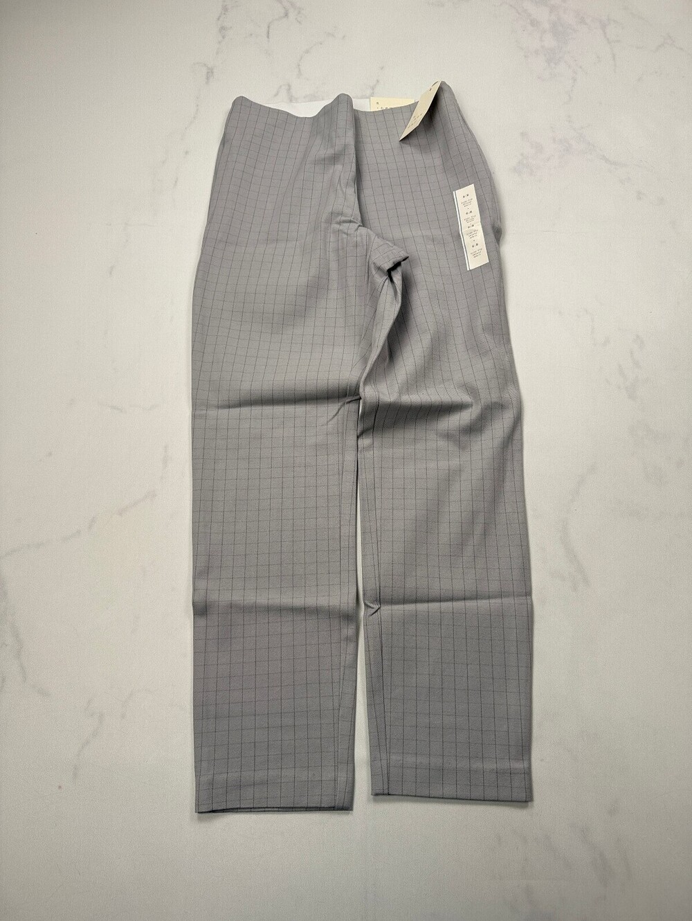 A New Day Trousers Dove Gray 90s Minimalist Tailored - Womens 6